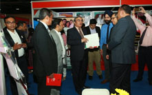 Ambassador was invited to inaugurate the Indian Pavillion